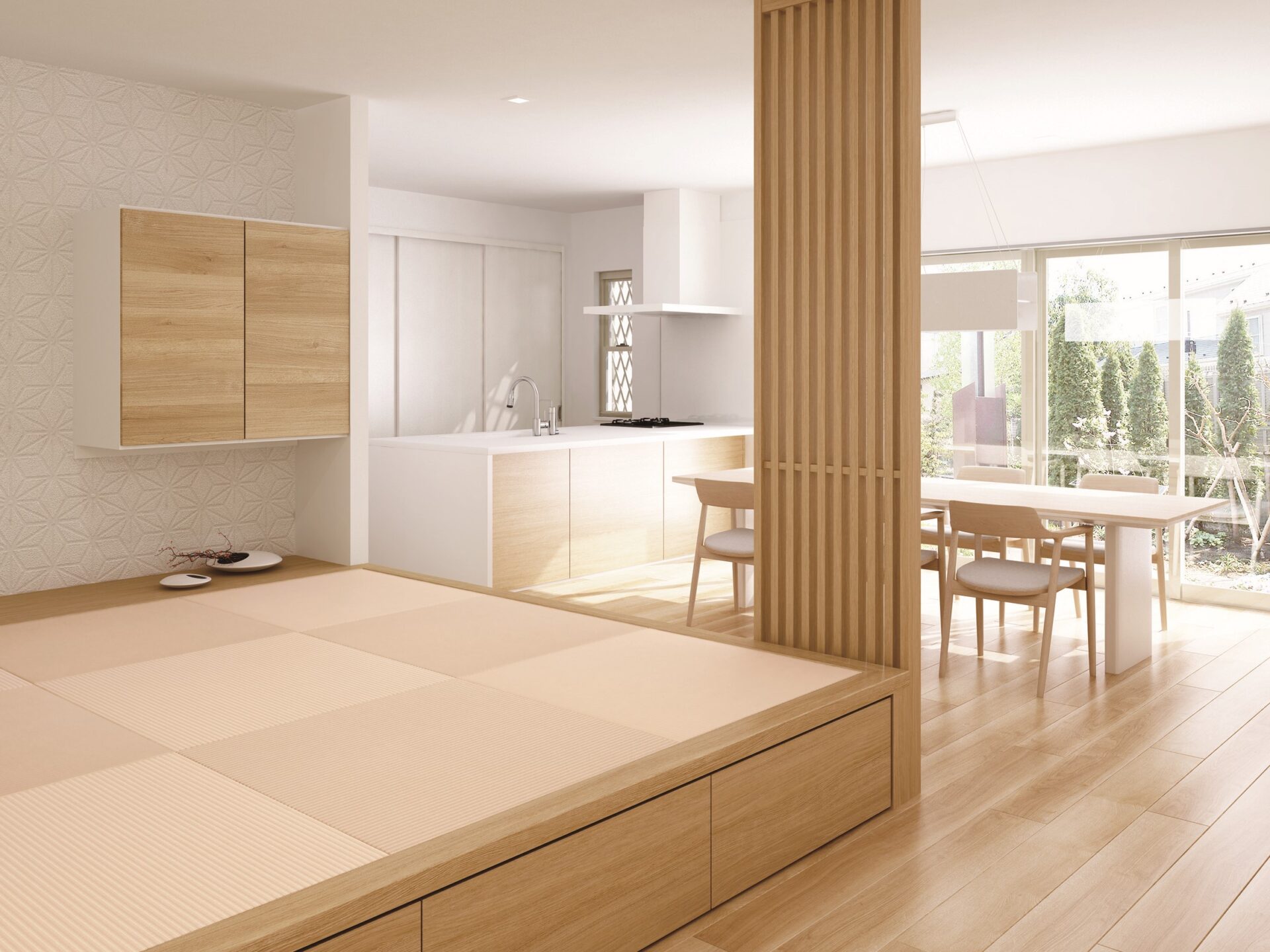 和紙_清流ストライプ_ケース