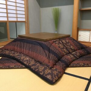 こたつ_厚掛布団_万葉